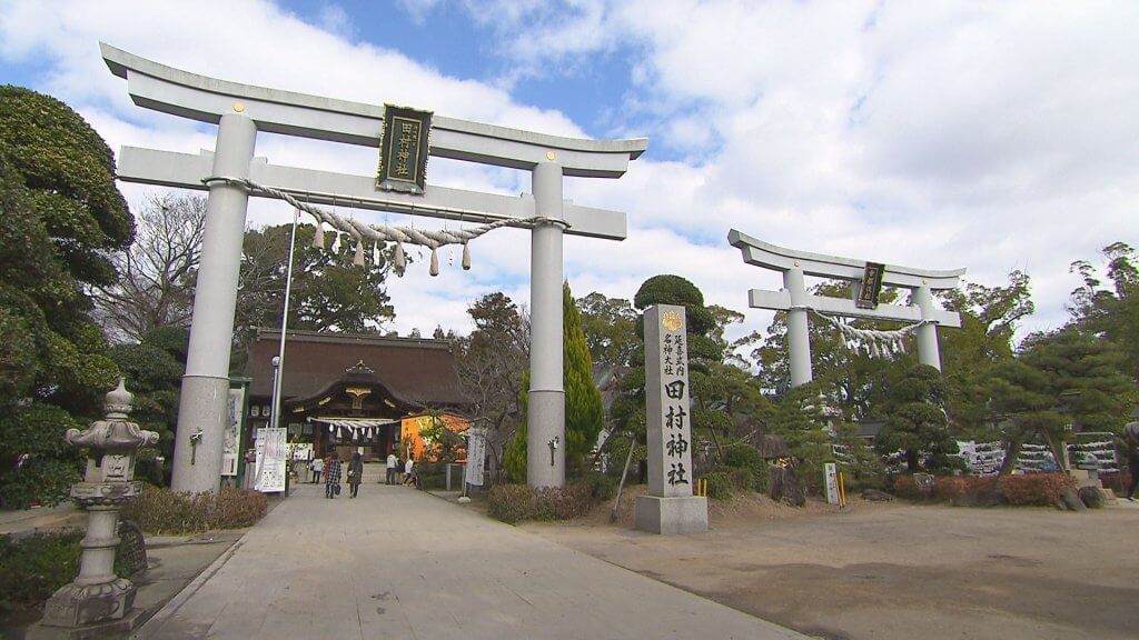 田村神社は709年に創建されました。