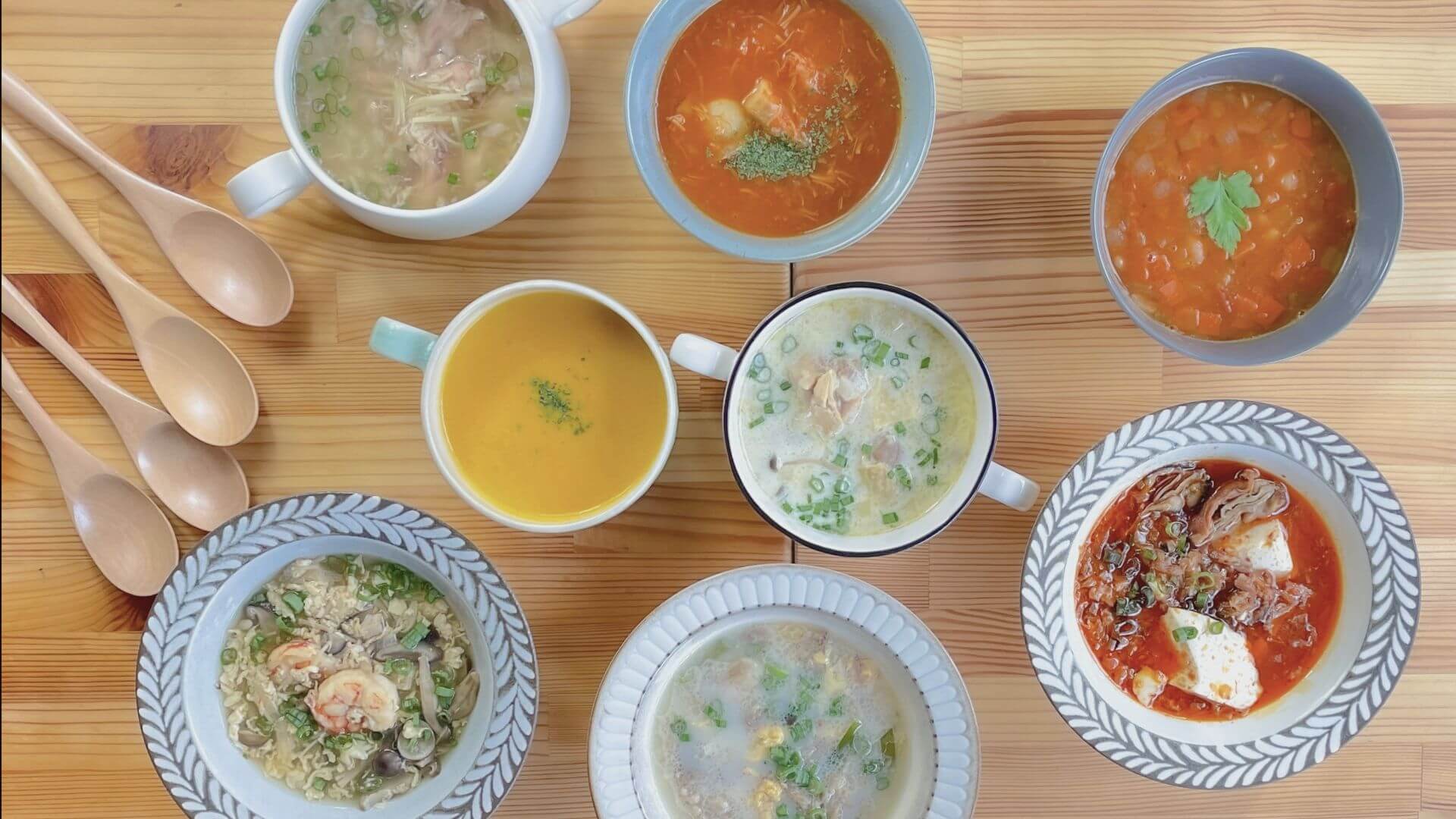 現在21種類のスープを提供している「ブルエムスープ」