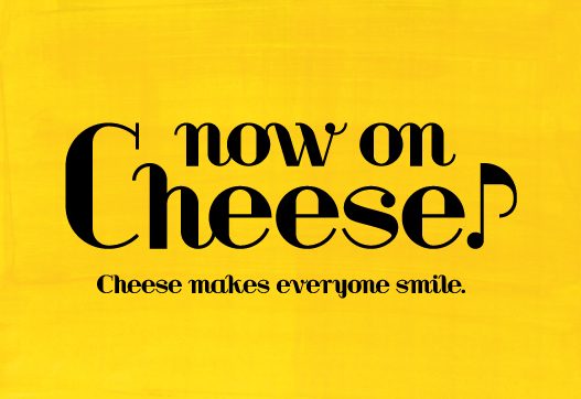 Now on Cheese　ロゴ