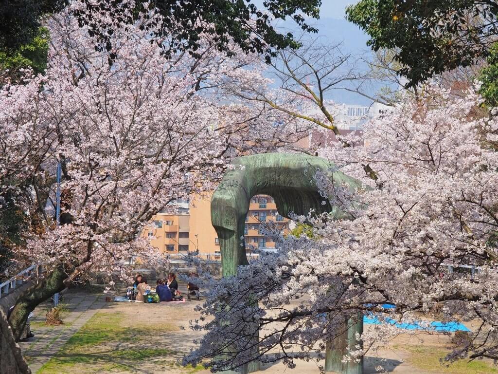 比治山公園　桜