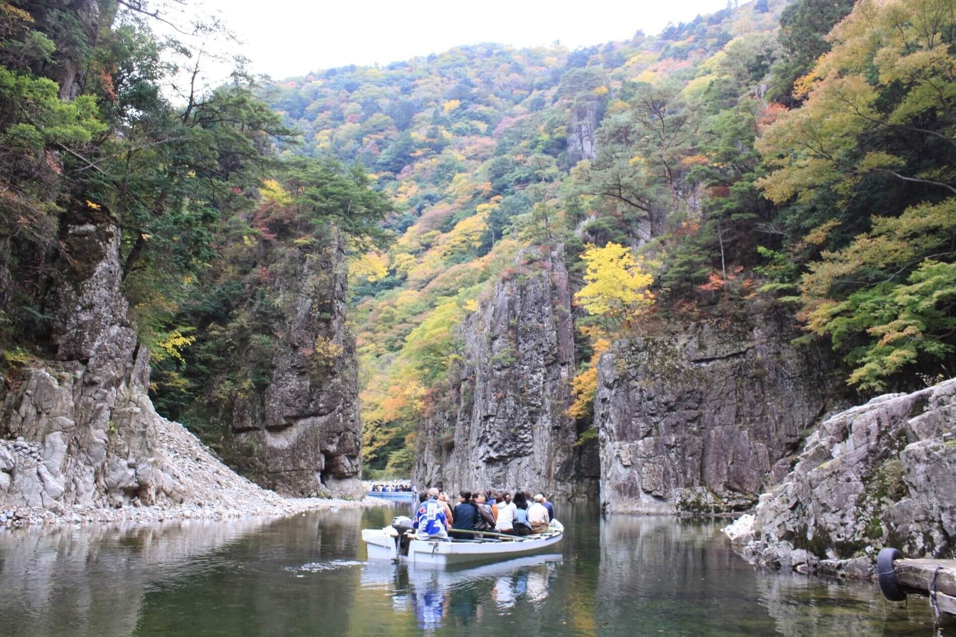 広島の川遊び・水遊びスポット：三段峡