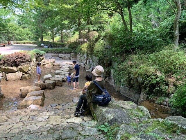広島の川遊び・水遊びスポット：広島市森林公園