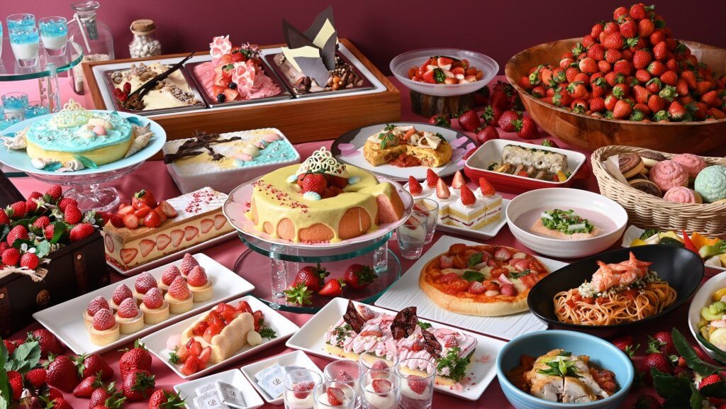 グランドプリンスホテル広島　Strawberry Lunch Buffet 2024～Memory of the sea～