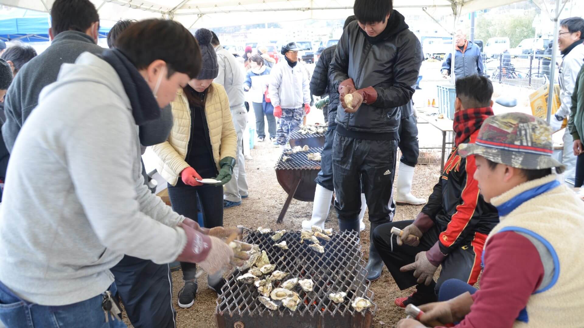 江田島カキ祭