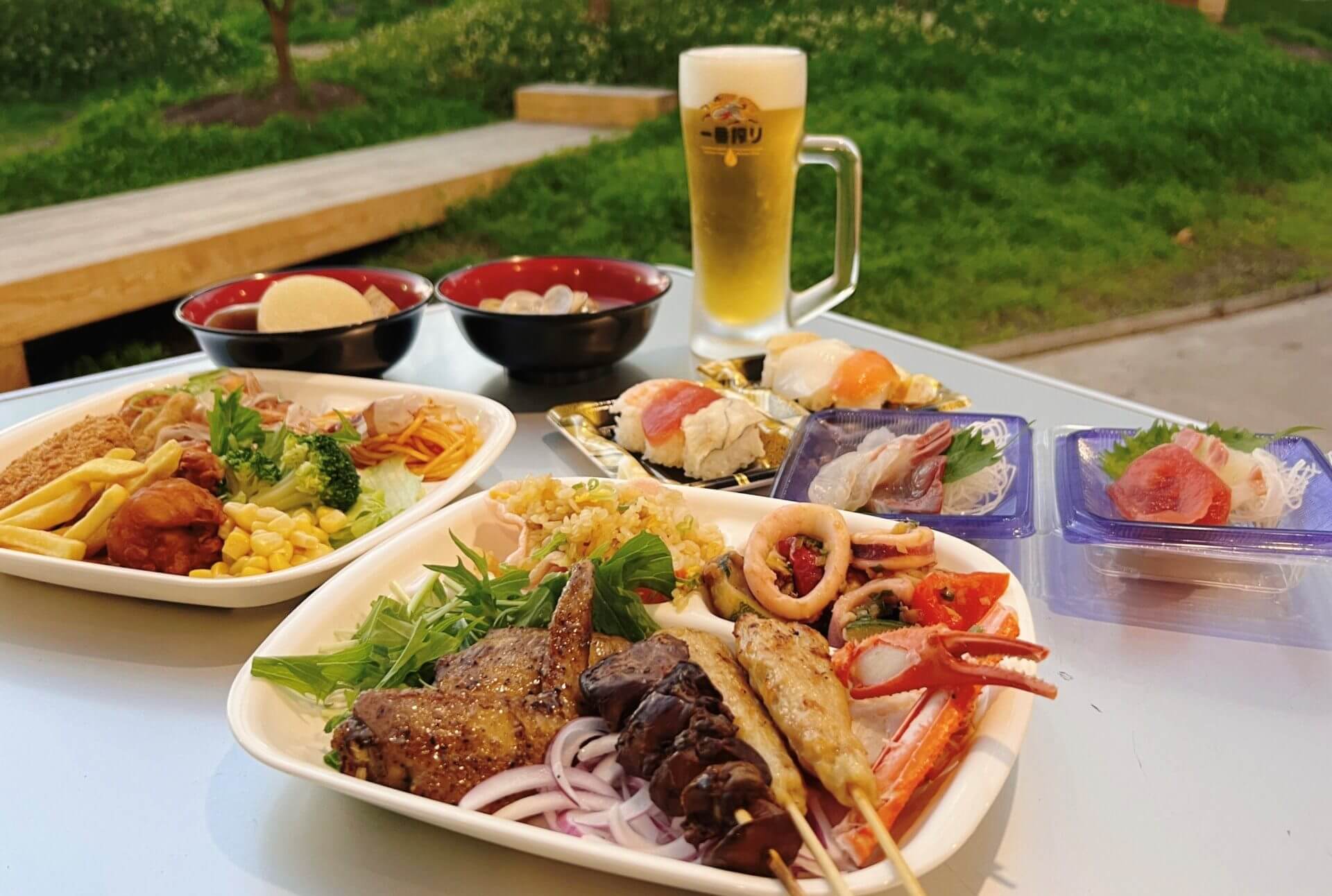 そごう屋上ビアガーデン 海の恵屋