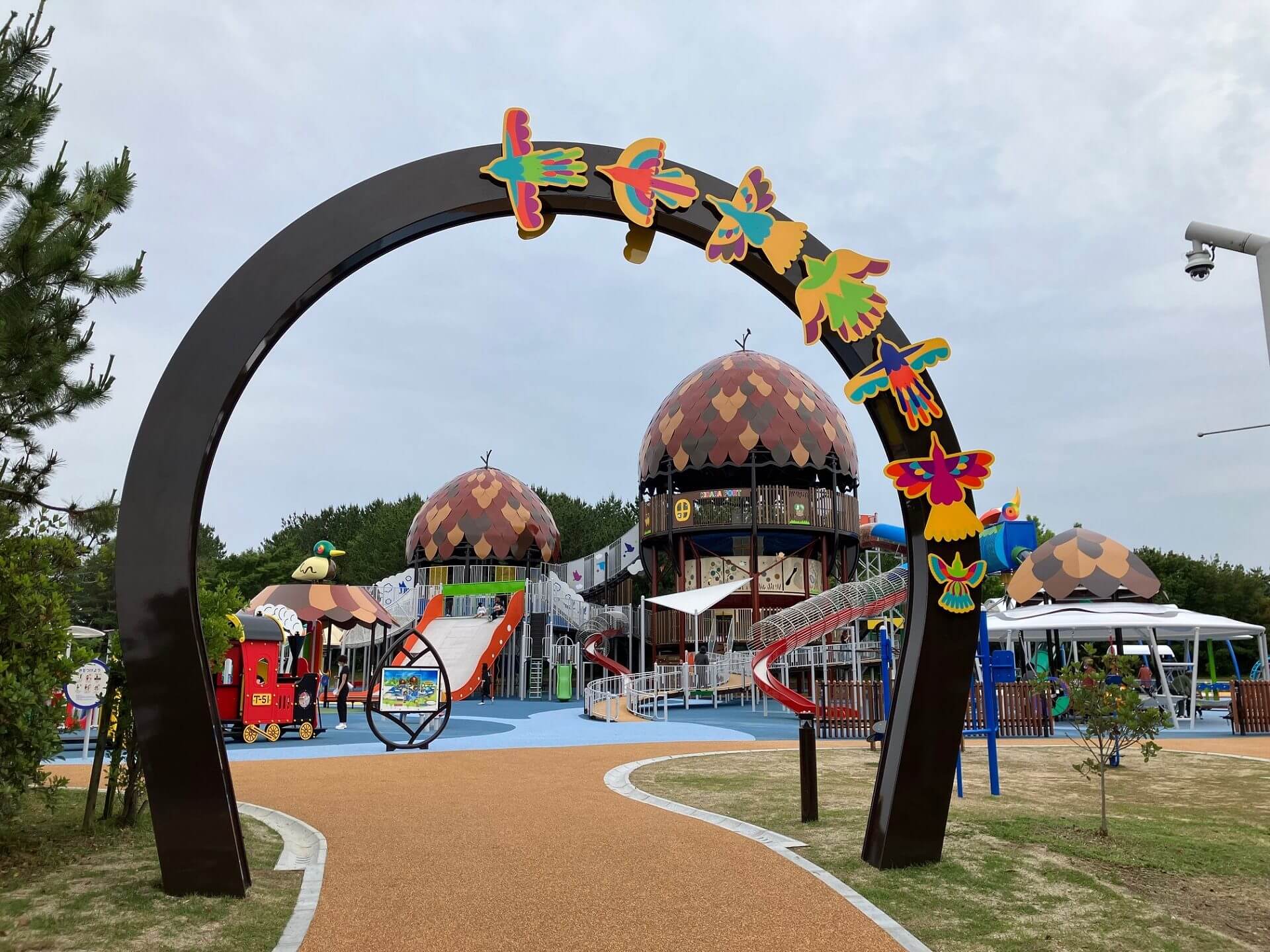大型複合遊具広場