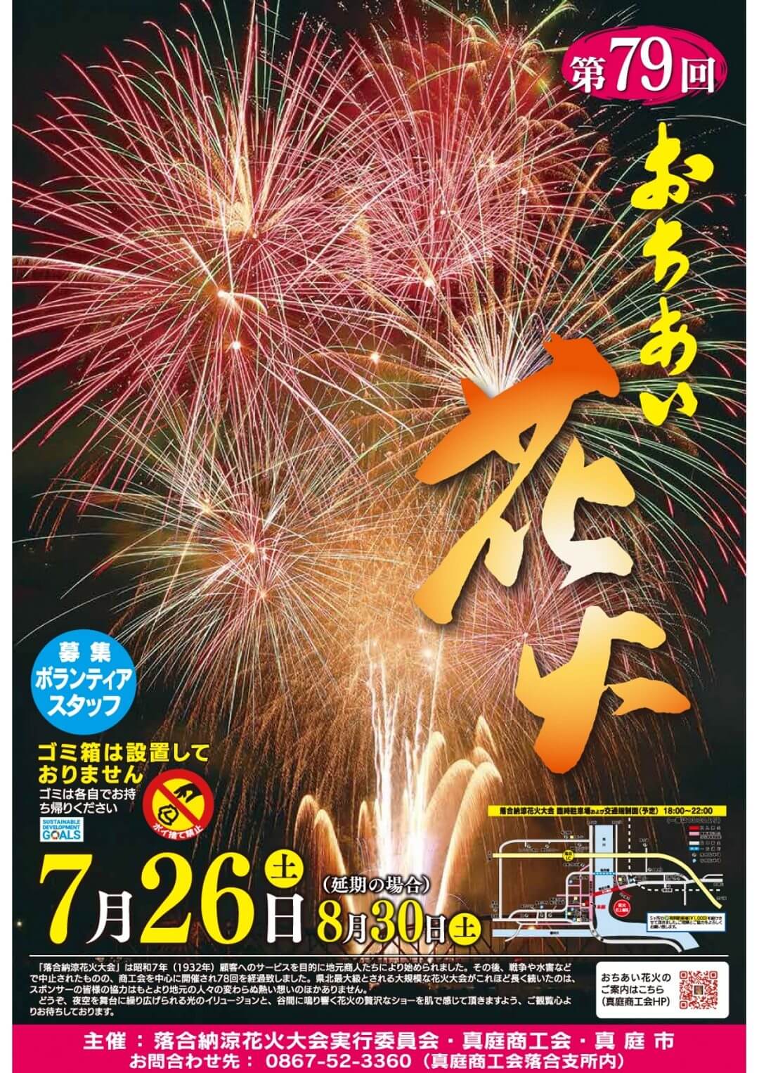 第79回 落合納涼花火大会