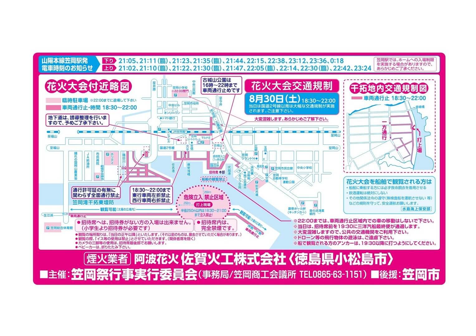 笠岡港まつり花火大会2025