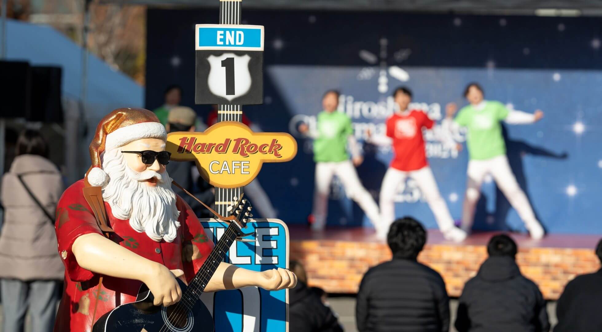 ひろしまクリスマスマーケット　ステージ