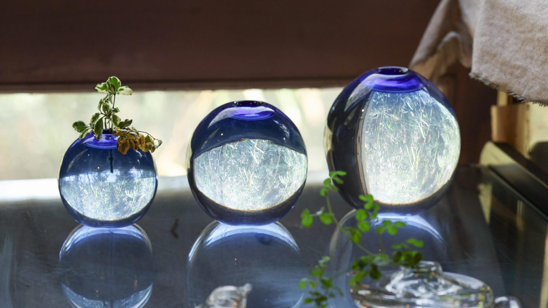 吹きガラス工房Fuji321 花器