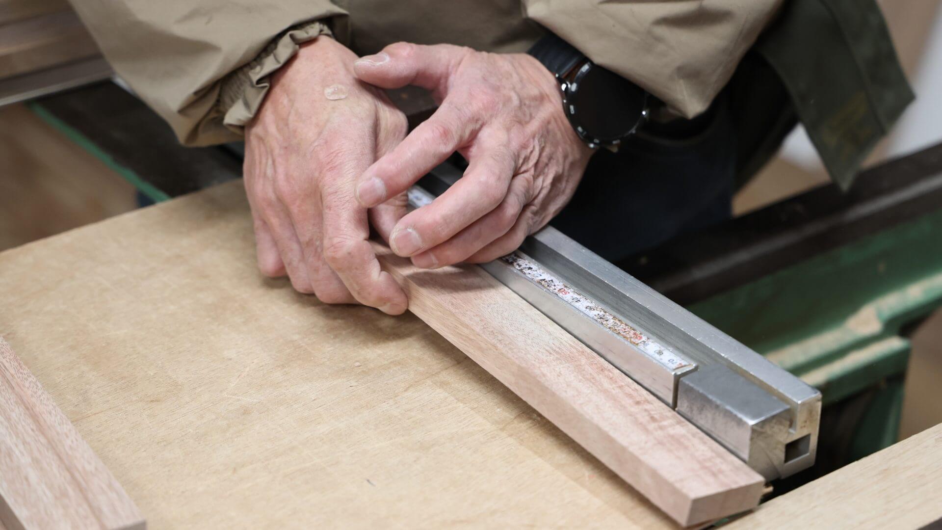 野地木工所　制作の様子