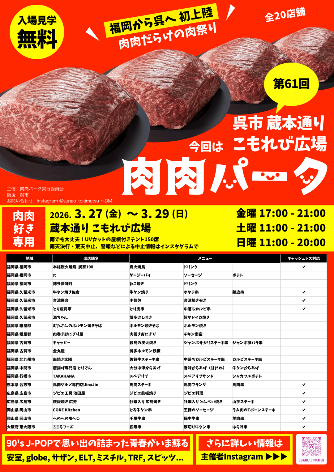 第61回 肉肉パーク