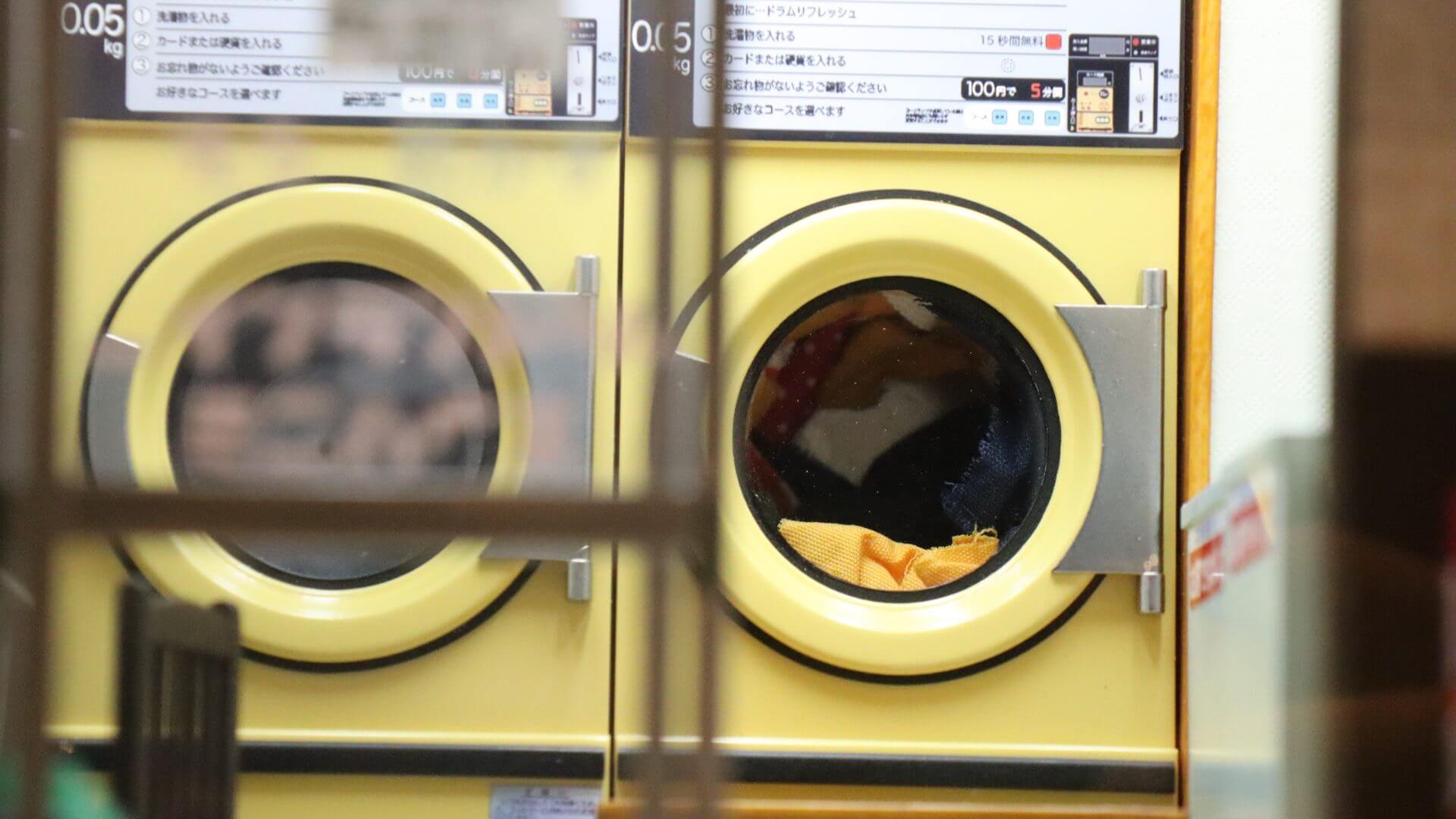 「こびとのコインランドリー」乾燥機