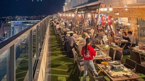 天空のBBQビアガーデン　会場イメージ