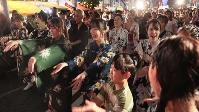 ゆかたできん祭　過去開催時の様子