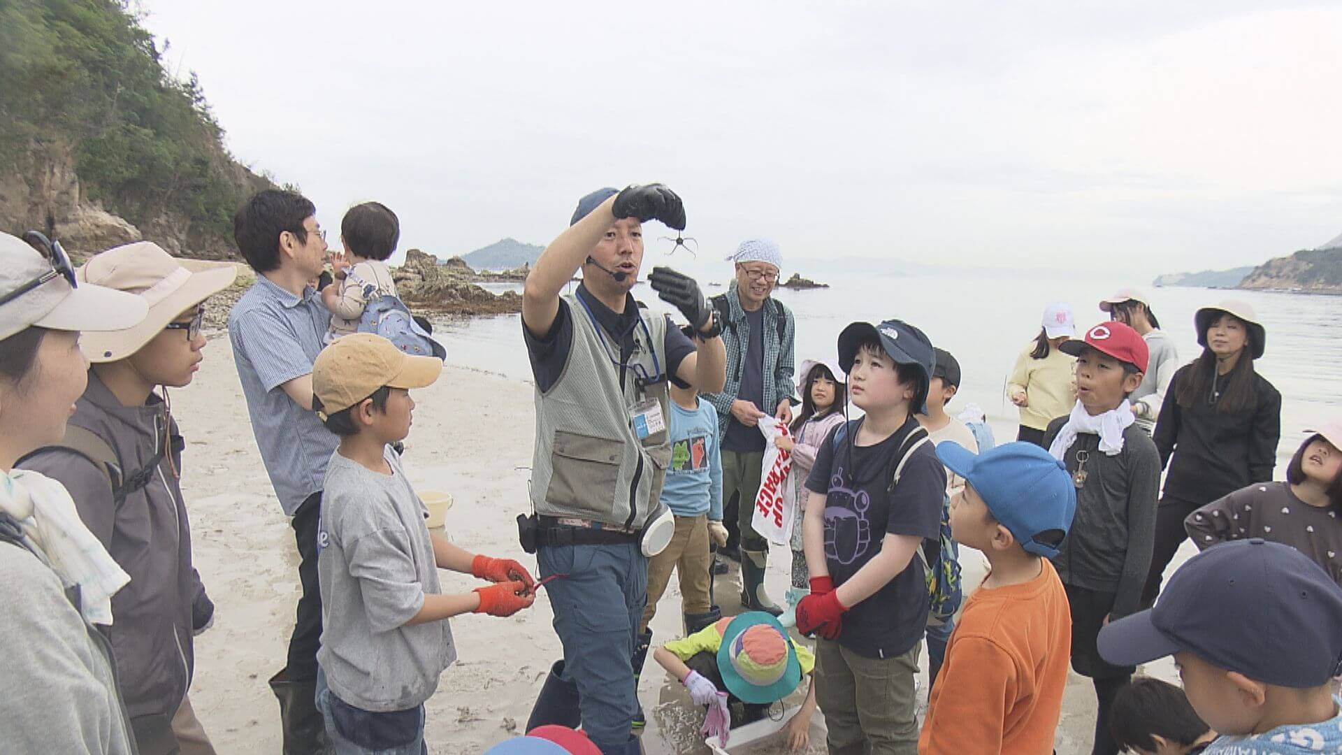 【江田島市大柿町で観察会】タイムリミットは2時間　珍しい生き物が｜地球派宣言