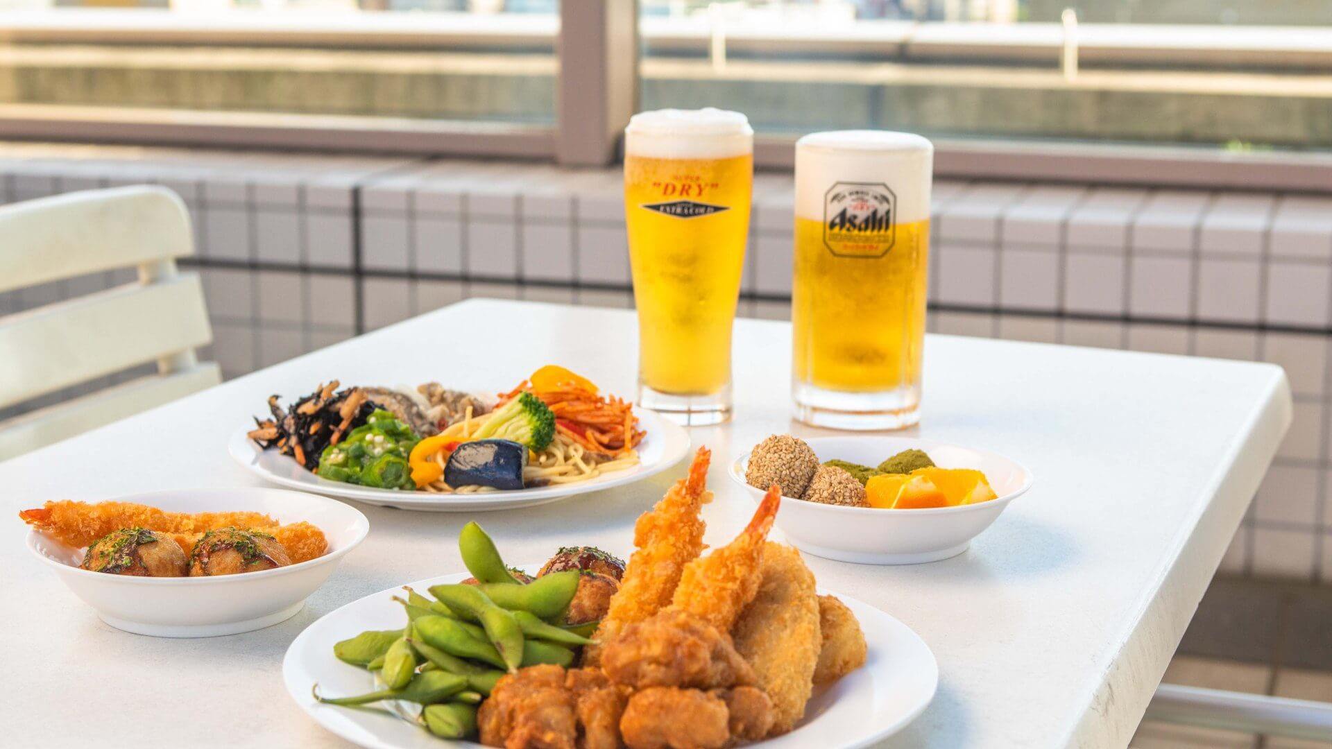 エールエールHIROSHIMAパノラマビアガーデン　料理