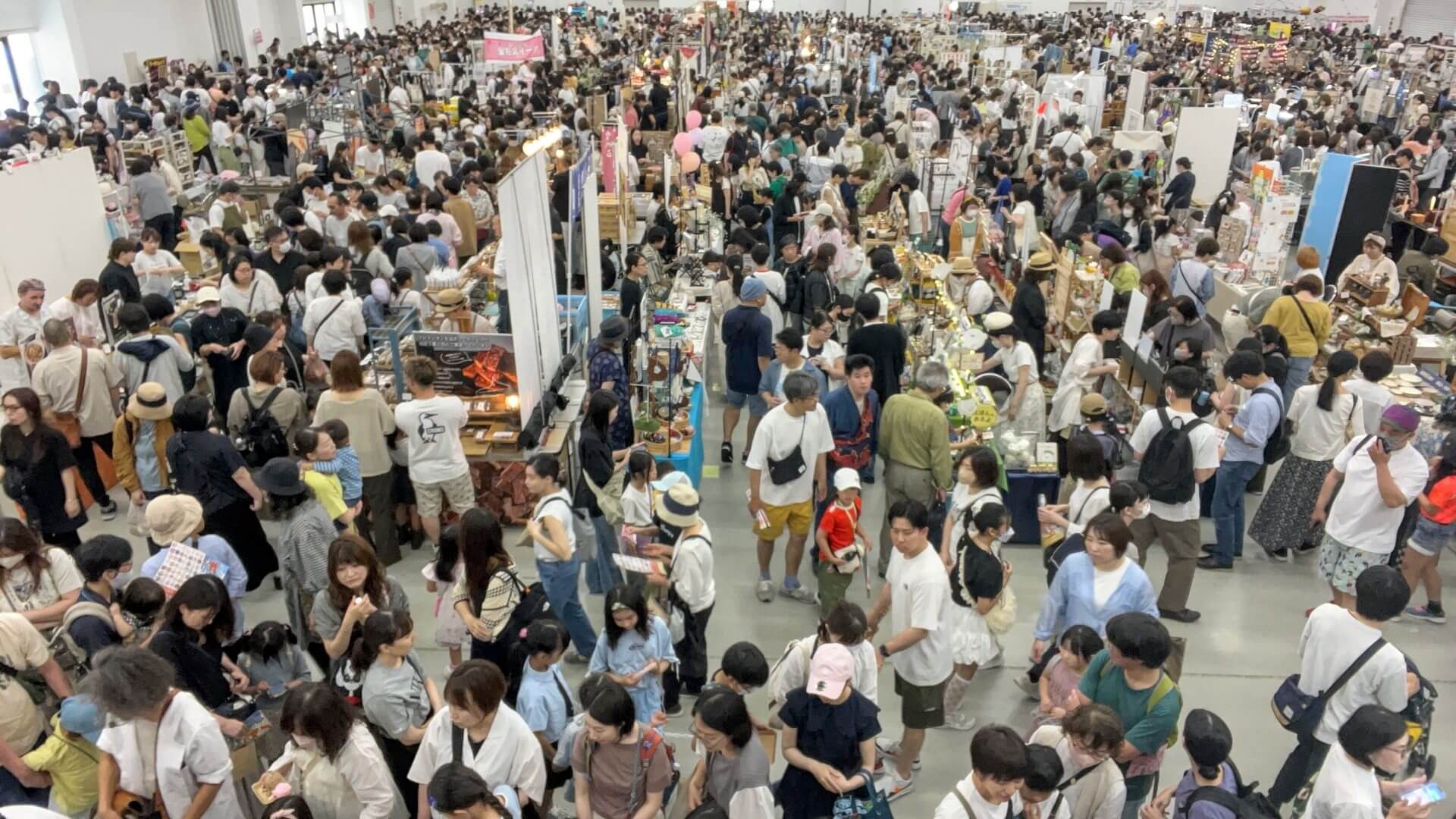 ハンドメイドフェスティバル　過去開催時の様子