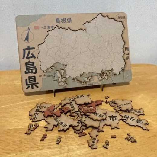 ハンドメイドフェスティバル　地図パズル