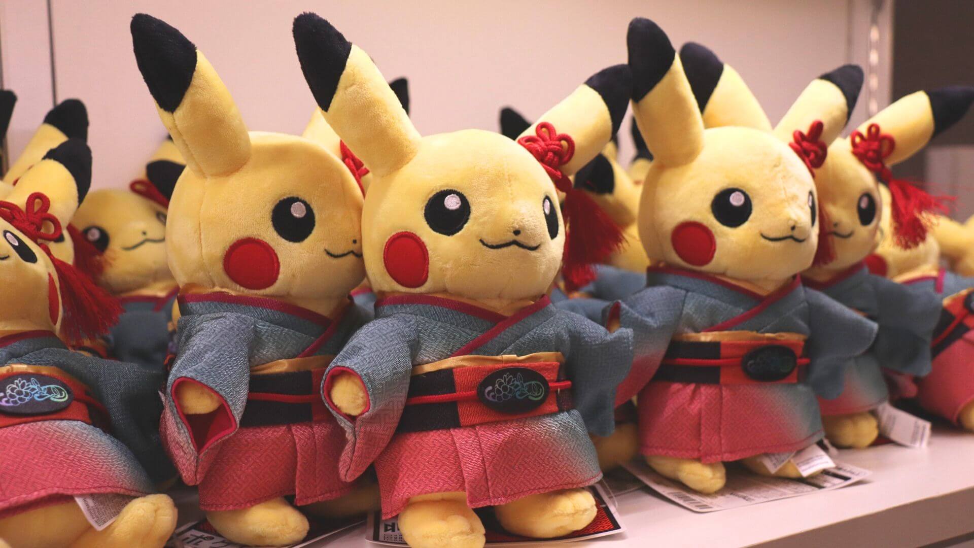 ポケモン×工芸展　ぬいぐるみ ポケモン×工芸展のピカチュウ