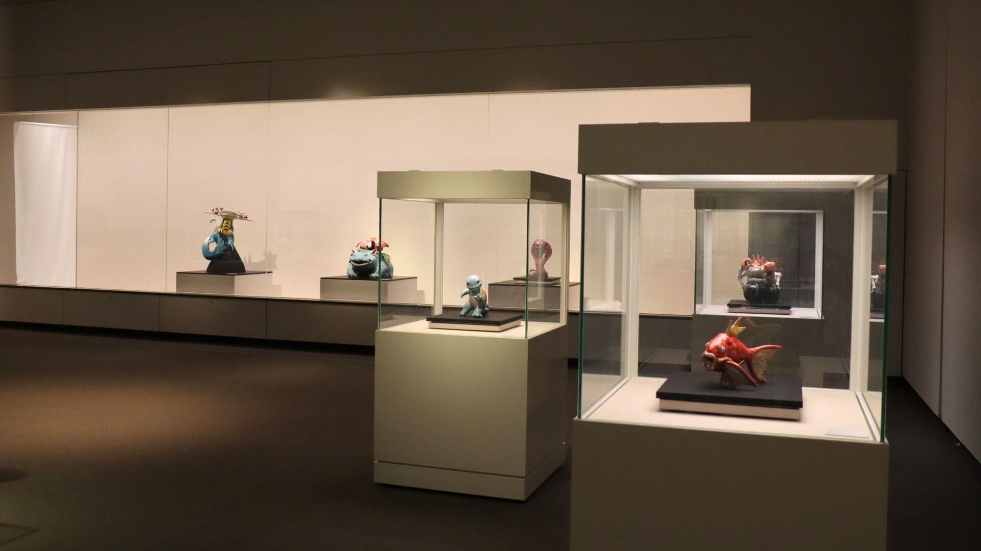 ポケモン×工芸展　展示室の様子